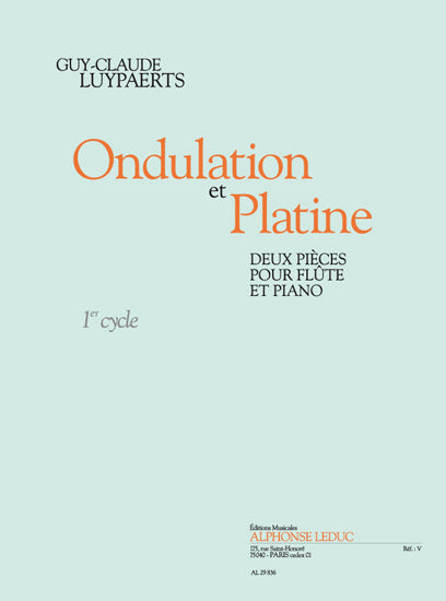 Ondulation et platine (cycle 1) | Luypaerts | Flûte
