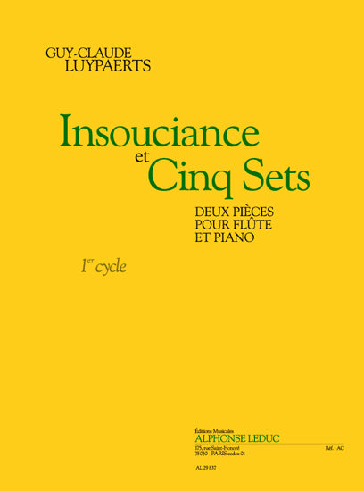 Insouciance et Cinq Sets | Luypaerts | Flûte