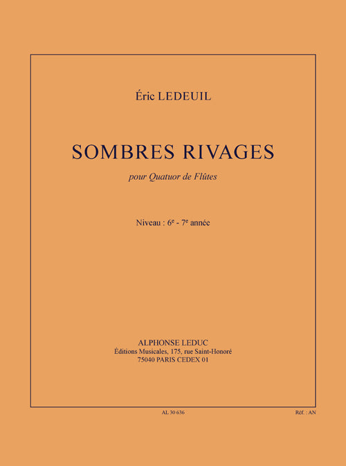 Sombres Rivages | Éric Ledeuil | Quatuor de flûtes