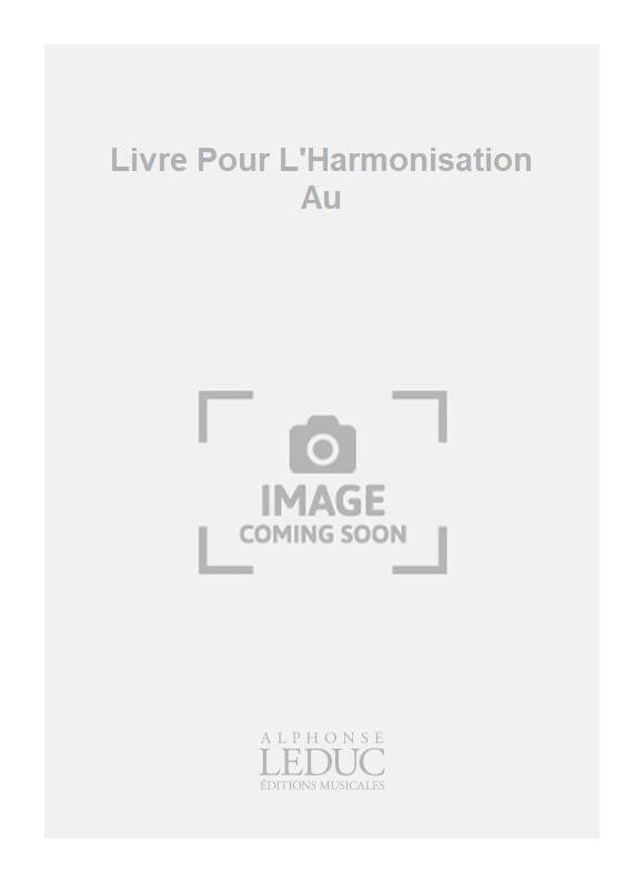 Livre Pour L'Harmonisation Au | Gartenlaub | Piano