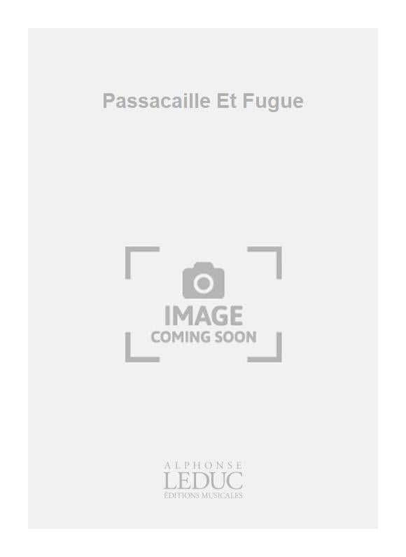 Passacaille Et Fugue | Joubert | Guitare
