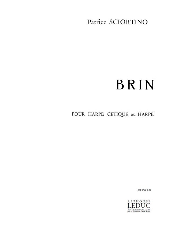 Brin | Sciortino | Harpe