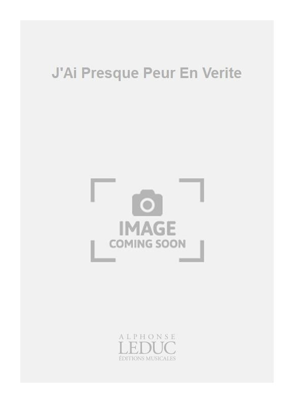 J'Ai Presque Peur En Verite | Gabriel Fauré | Voix