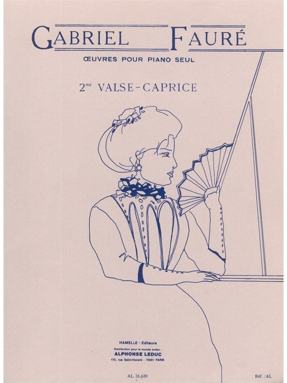 Valse-Caprice No.2, Op.38 | Gabriel Fauré | Piano