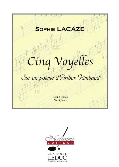 5 Voyelles - sur un poème d'Arthur Rimbaud | Sophie Lacaze