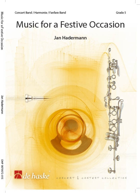 Musique pour une occasion festive | Jan Hadermann | Orchestre d'harmonie | Partition + parties