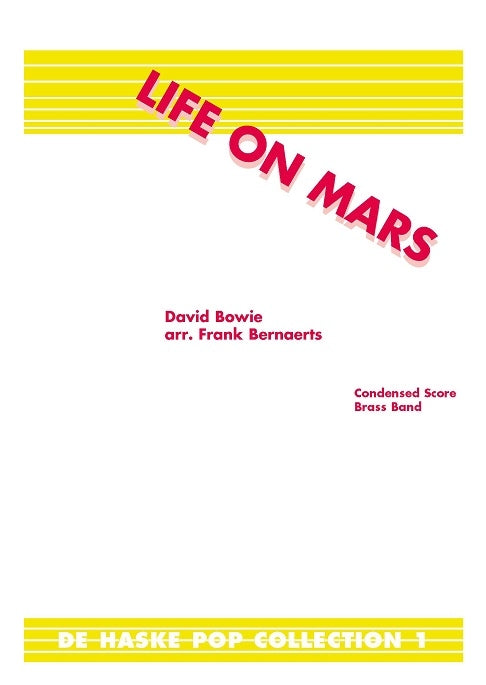 David Bowie: Life on Mars | arr. Frank Bernaerts | Brass band | Partition + parties