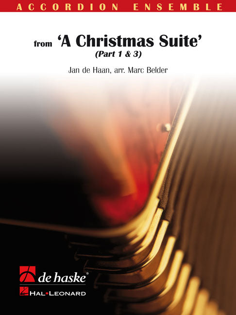 Extrait de « A Christmas Suite » (parties 1 et 3) | Jan de Haan | Orchestre d'accordéons | Partition