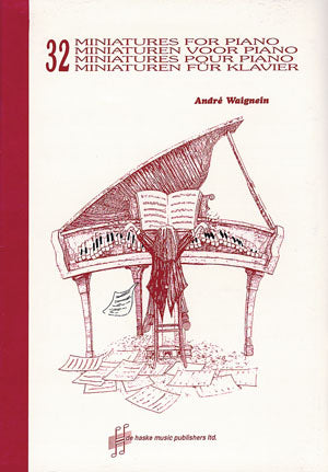 32 miniatures pour piano | André Waignein