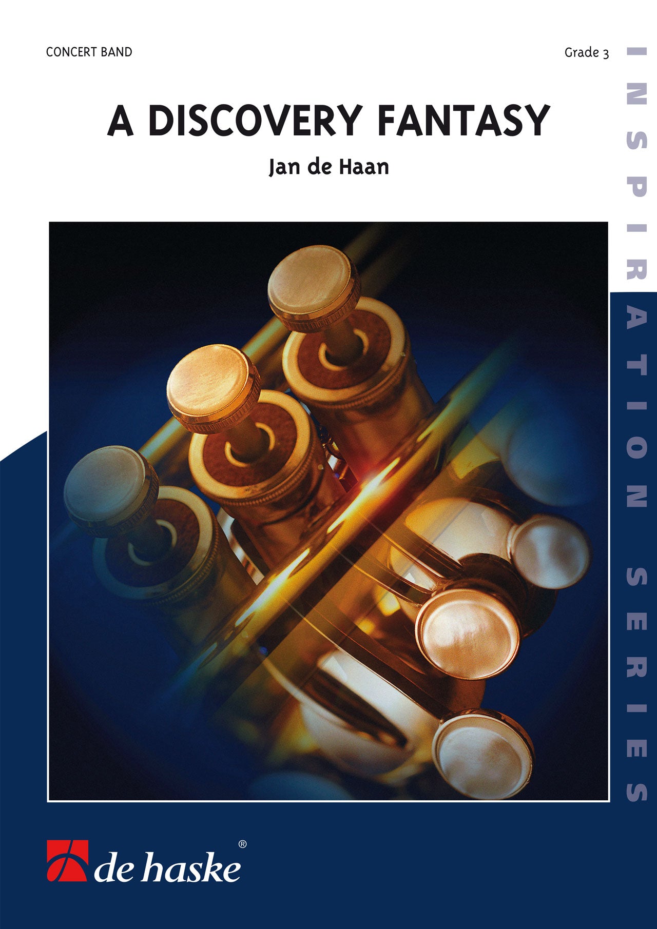 Fantaisie de la découverte | Jan de Haan | Orchestre d'harmonie | Partition + parties