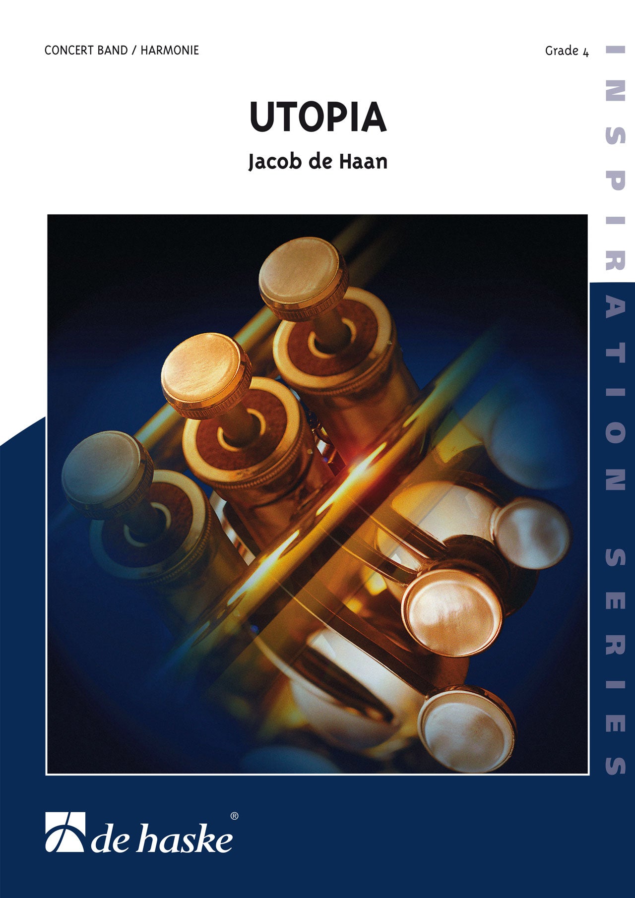 Utopia | Jacob de Haan | Orchestre d'harmonie | Partition + parties