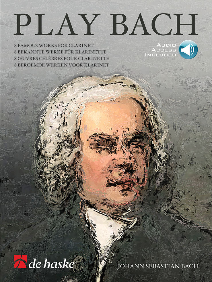 Jouer Bach | Johann Sebastian Bach | Clarinette | Livre + audio en ligne
