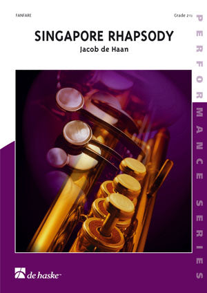 Rhapsodie de Singapour | Jacob de Haan | Fanfare | Partition + parties