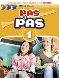 Pas à Pas 1 - Accompagnement de piano, clarinette | Jaap Kastelein | Piano | Livre | DHP 1084532