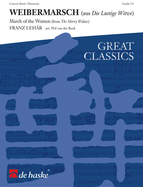 Weibermarsch | Franz Lehár | Orchestre d'harmonie | Partition + parties