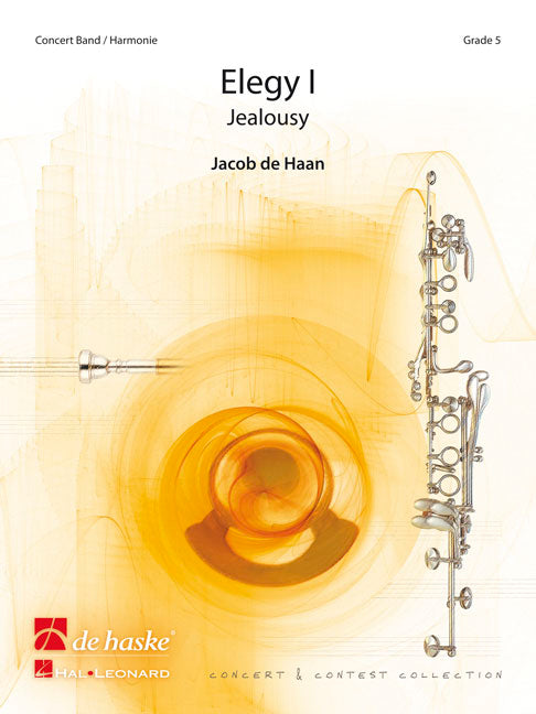 Élégie I | Jacob de Haan | Orchestre d'harmonie | Partition + parties