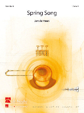 Spring Song | Jan de Haan | Brass band | Partition + parties