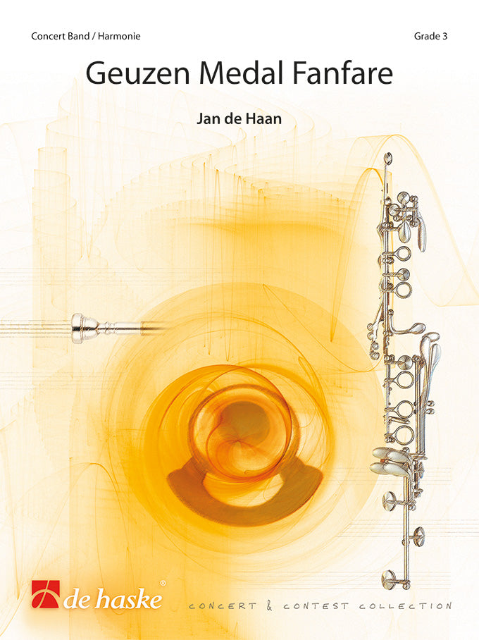 Fanfare de la Médaille des Gueux | Jan de Haan | Orchestre d'harmonie | Partition + parties