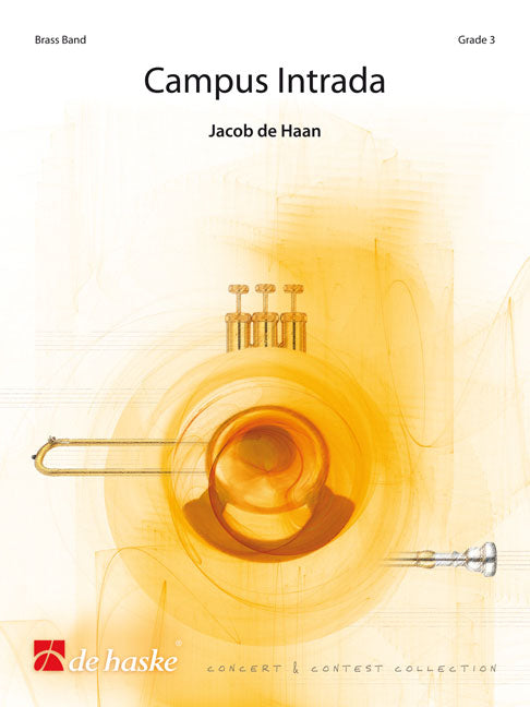 Campus Intrada | Jacob de Haan | Brass band | Partition