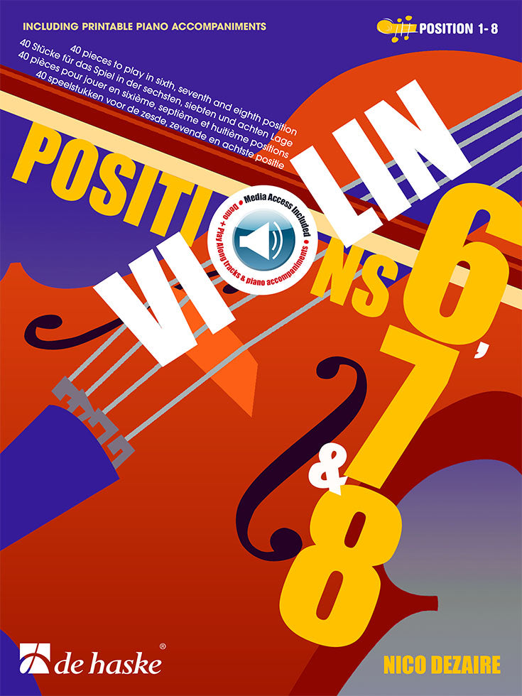 Positions 6, 7 et 8 au violon | Nico Dezaire