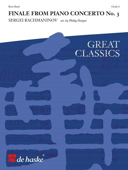 Final, extrait du Concerto pour piano n° 3 | Sergei Rachmaninov | Brass band | Partition