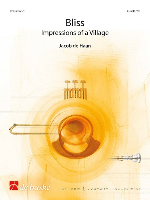 Bliss | Jacob de Haan | Brass band | Partition + parties