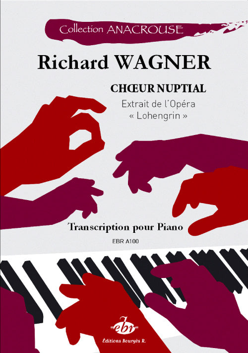 Choeur Nuptial de Richard Wagner, Livre pour piano