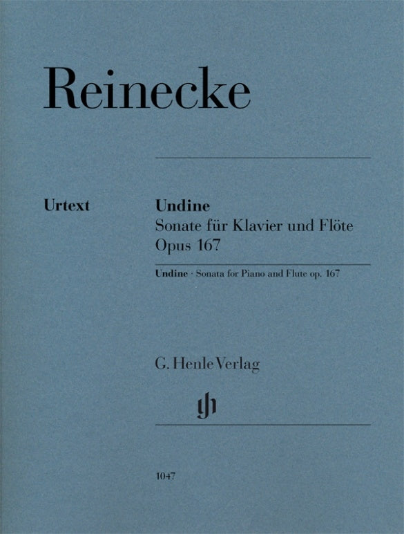 Undine - Sonate pour piano et flûte, op. 167 | Carl Reinecke
