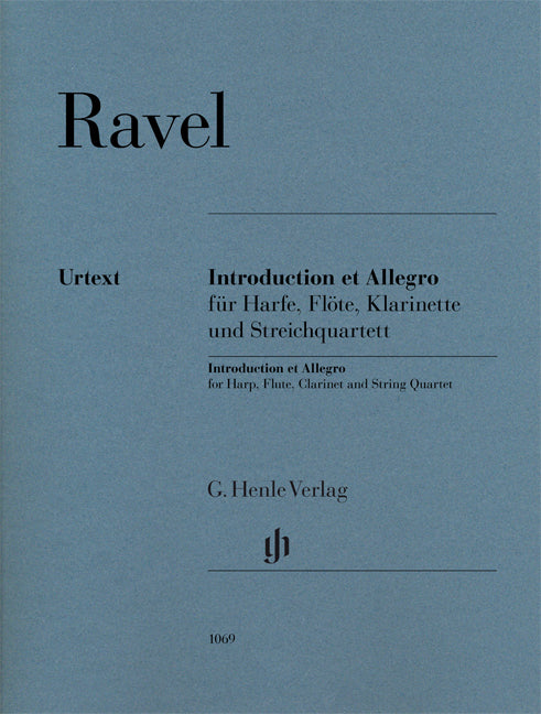Introduction et Allegro | Maurice Ravel | Quatuor à cordes | Partition + parties