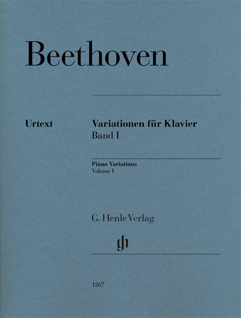 Variations pour piano - Volume 1 | Ludwig van Beethoven
