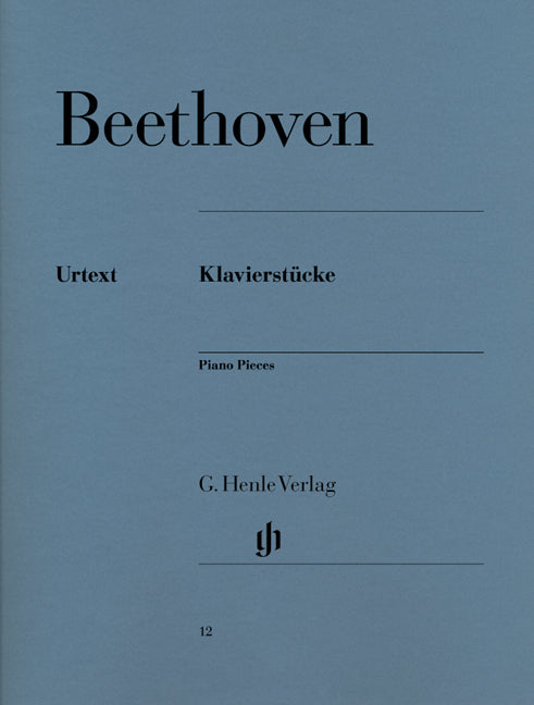 Pièces pour piano | Ludwig van Beethoven | Piano | Livre | HN 12