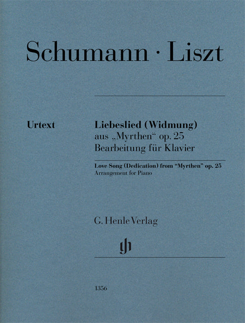 Liebeslied (Chant d'amour - Dédicace) | Robert Schumann