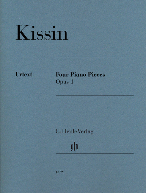 Quatre pièces pour piano, op. 1 | Evgeny Kissin