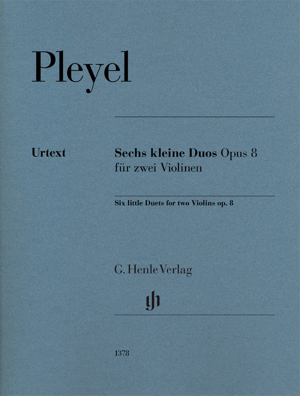 Six petits duos, opus 8 | Ignace Pleyel | Violon