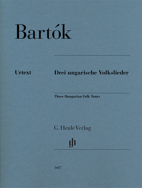 Trois mélodies populaires hongroises | Béla Bartók | Piano