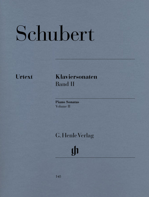 Sonates pour piano - Volume II | Franz Schubert | Piano | Livre | HN 148