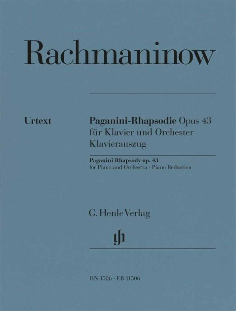 Rhapsodie sur un thème de Paganini, opus 43 | Sergei Rachmaninov