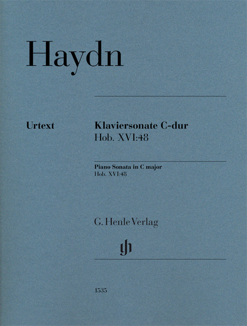 Sonate pour piano en ut majeur, Hob. XVI:48 | Joseph Haydn