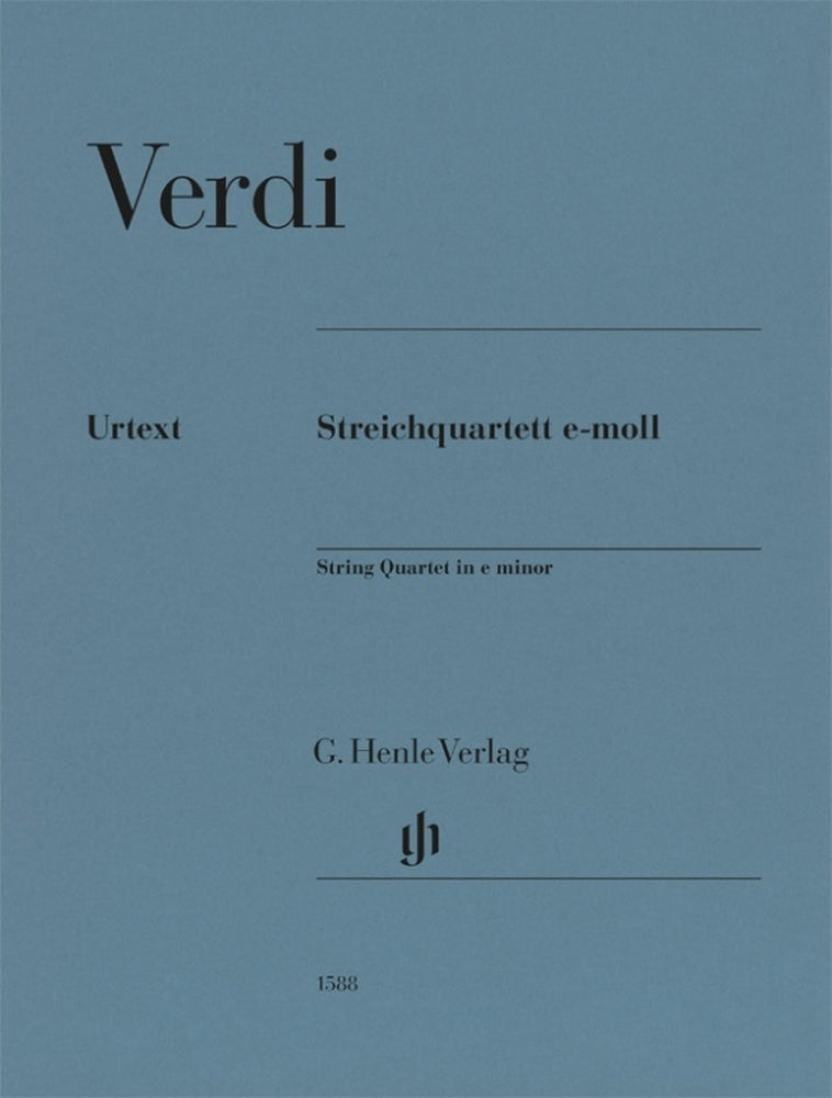 Quatuor à cordes en mi mineur | Giuseppe Verdi | Quatuor à cordes | Jeu de parties