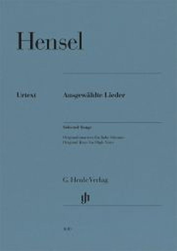 Lieder choisis | Fanny Hensel | Voix
