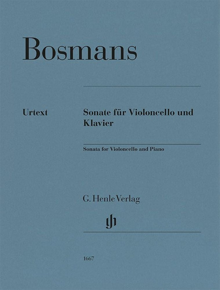 Sonate pour violoncelle | Henriëtte Bosmans