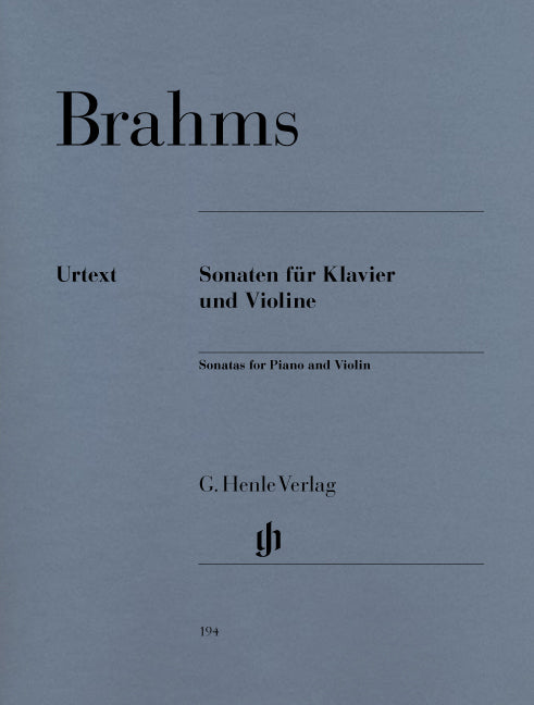 Sonates pour violon | Johannes Brahms