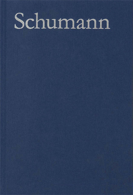 Catalogue des œuvres de Schumann