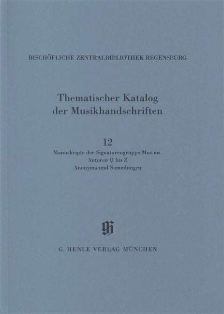 KBM 14/12 - Cotes | éd. Bayerische Staatsbibliothek