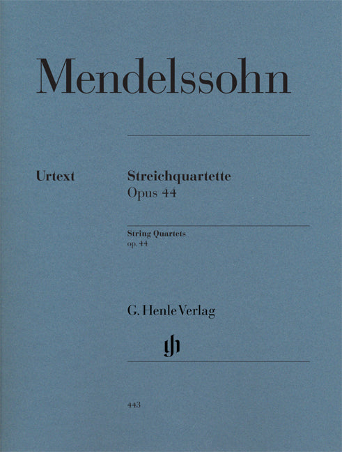 Quatuors à cordes, op. 44, 1-3 | Felix Mendelssohn Bartholdy