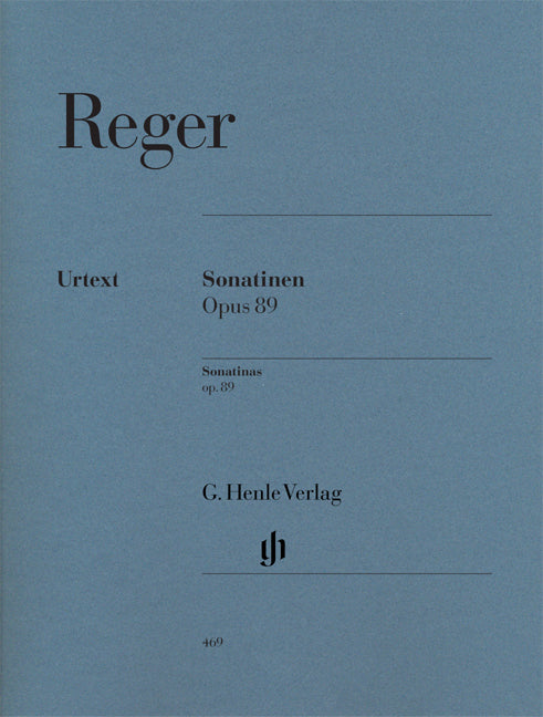 4 sonatines, opus 89 | Max Reger | Piano