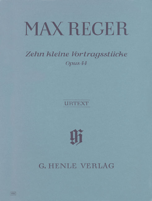10 petites pièces de récital, opus 44 | Max Reger | Piano