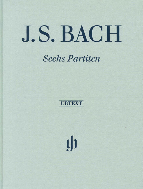 Six Partitas, BWV 825-830 | Johann Sebastian Bach | Piano | Livre relié