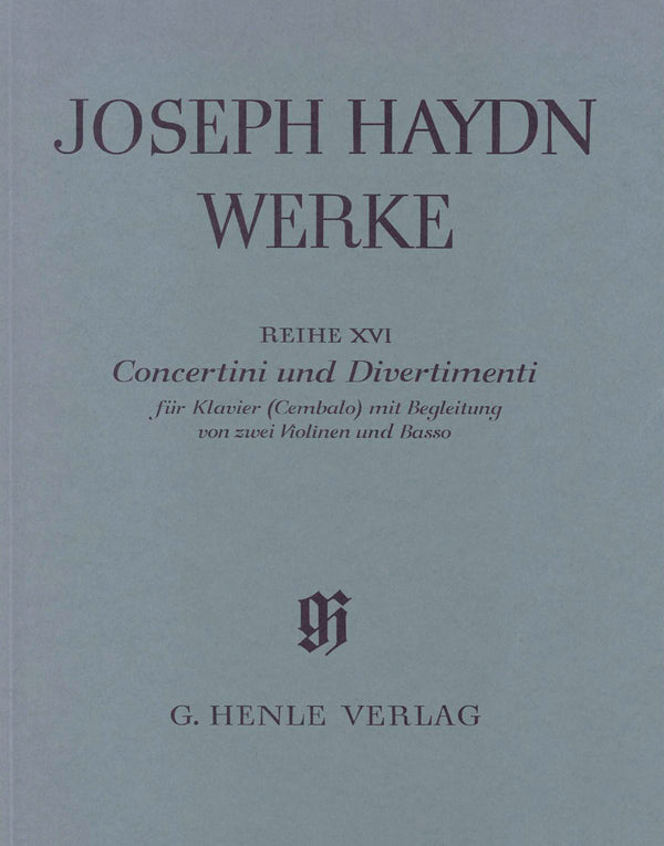 Concertini et divertimenti pour piano | Franz Joseph Haydn