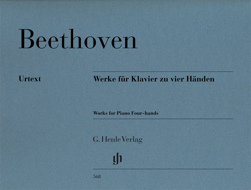 Œuvres pour piano à quatre mains - Urtext | Ludwig van Beethoven